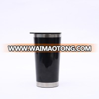 Stainless steel insulation coffee cup promotion gift water cup 304 vacuum beer mug