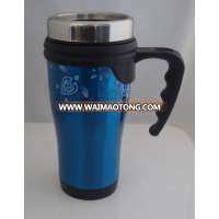 double wall stainless steel vacuum mug