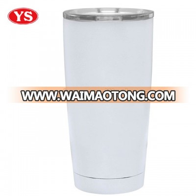 20oz insulated double wall ss vacuum coffee mug with lid