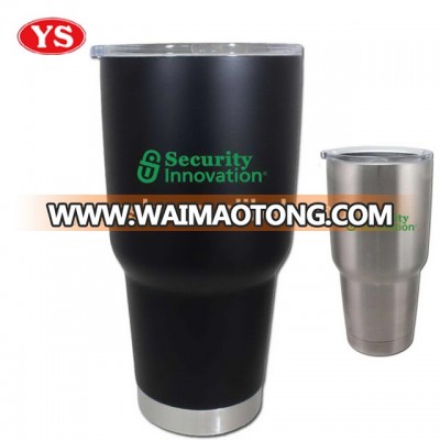 30oz double wall stainless steel powder coated vacuum tumbler